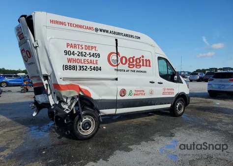 2023 Ford Transit T-250 z USA, uszkodzony, nr VIN 1FTBR1X86PKC03053